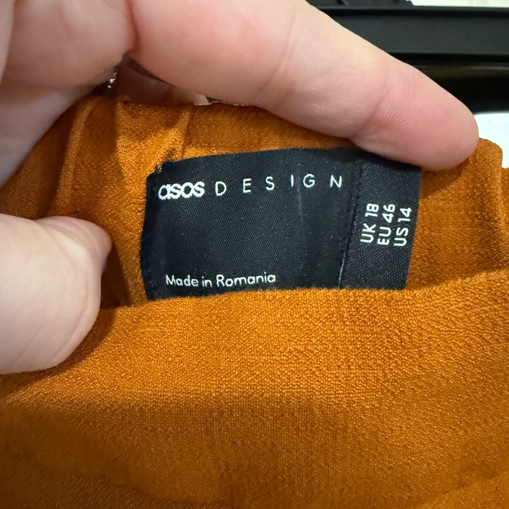ASOS Wide-Leg Slacks - Picture 3 of 3